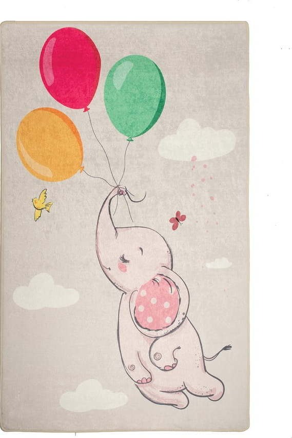Dětský protiskluzový koberec Chillai Balloons