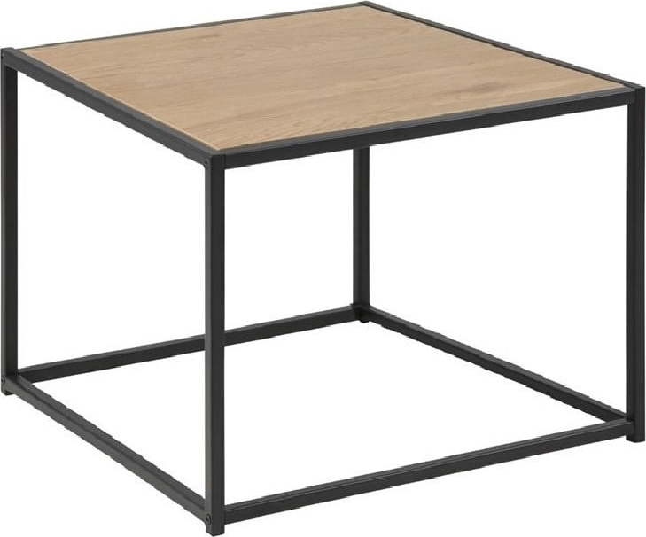 Černý konferenční stolek 60x60 cm