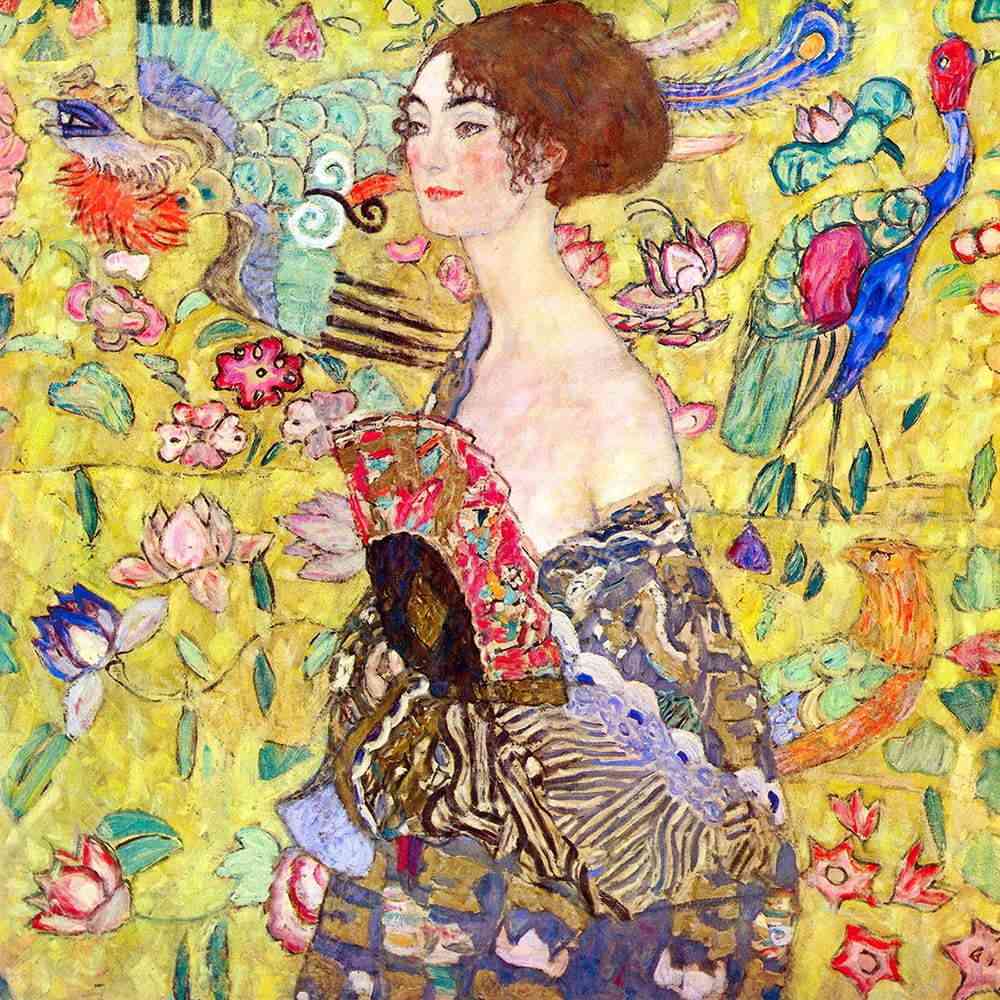 Reprodukce obrazu Gustav Klimt - Lady