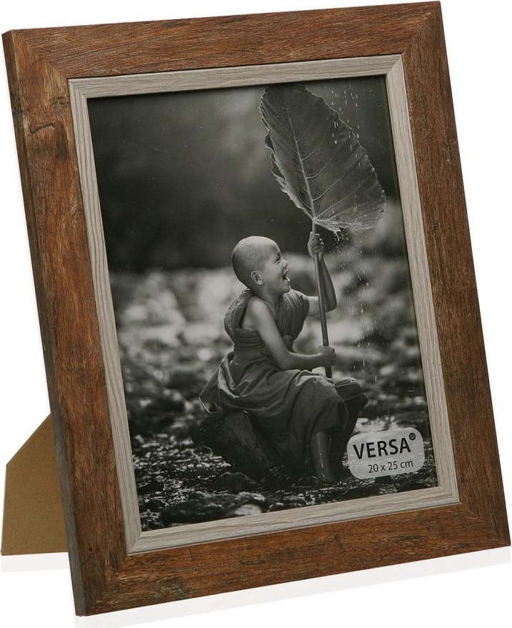 Dřevěný rámeček na fotografii Versa Madera Marron