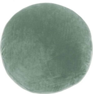 Zelený dekorativní polštář z mikrovlákna Tiseco