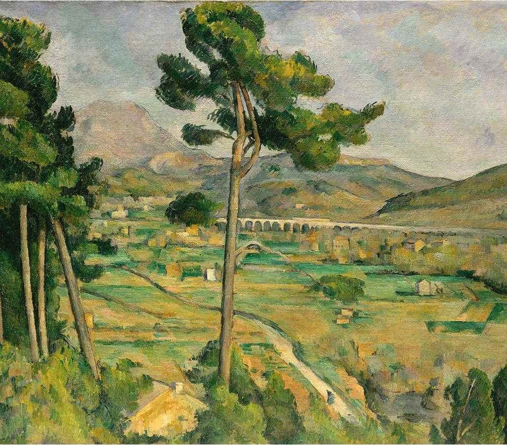 Reprodukce obrazu Paul Cézanne - Mont Sainte