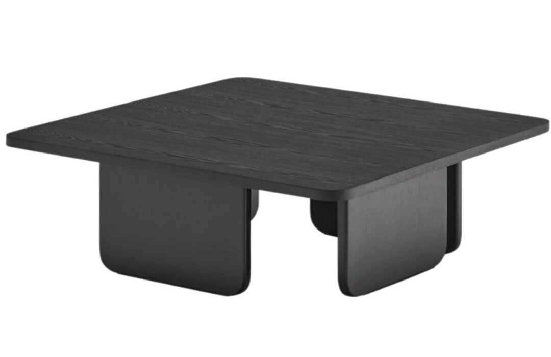Černý jasanový konferenční stolek Teulat
