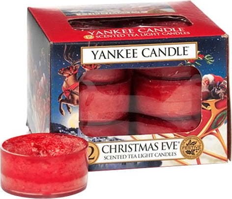 Sada 12 vonných svíček Yankee Candle Štědrý Večer