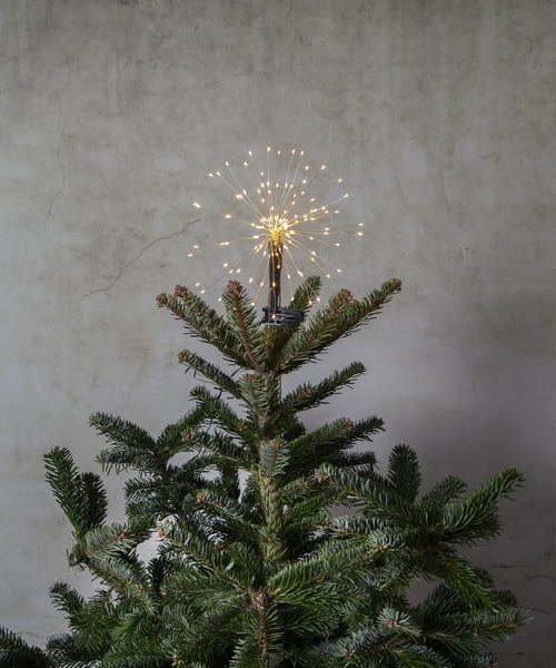 Vánoční hvězda na stromeček s LED osvětlením Star