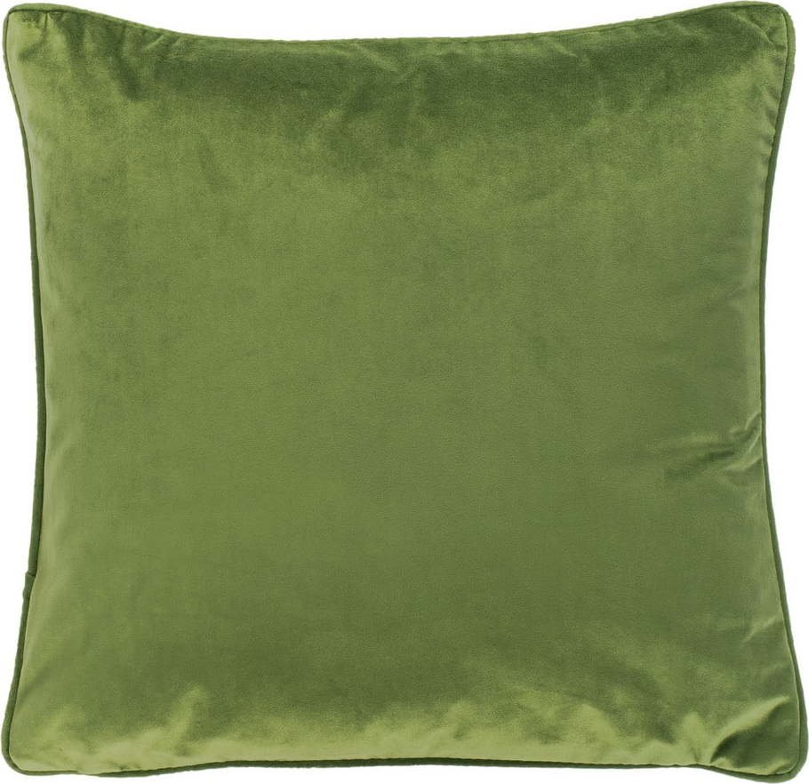 Tmavě zelený polštář Tiseco Home