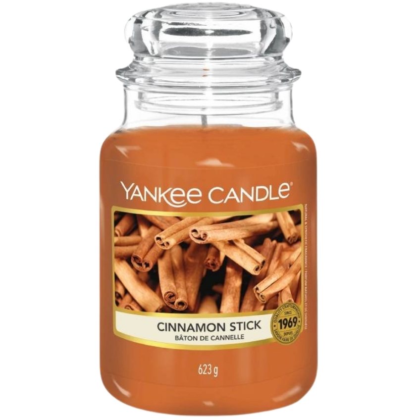 87Velká vonná svíčka Yankee Candle Cinnamon Stick