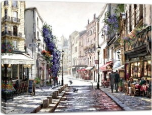 Obraz Styler Canvas Watercolor Paris Mood