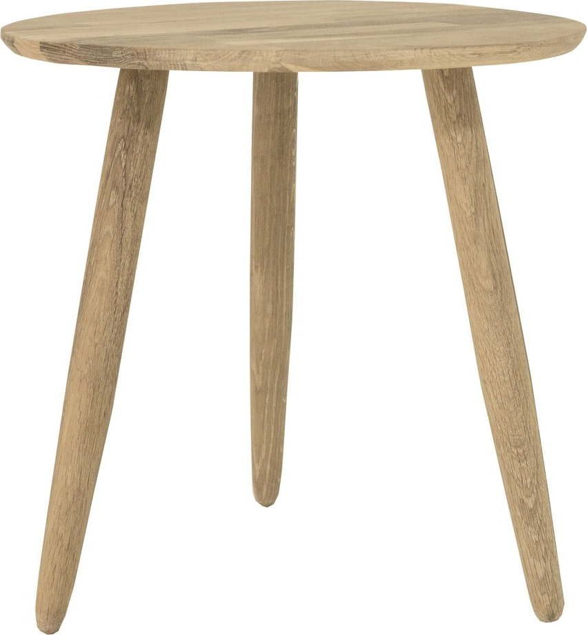 Odkládací stolek z dubového