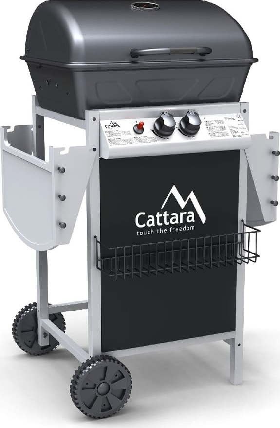 Pojízdný plynový zahradní grill Cattara