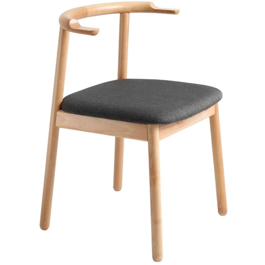 Nordic Design Dřevěná jídelní židle Kube