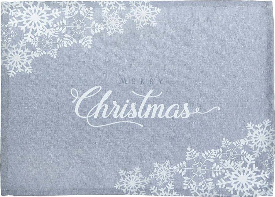 Sada 2 šedých prostírání s vánočním motivem Mike & Co. NEW YORK