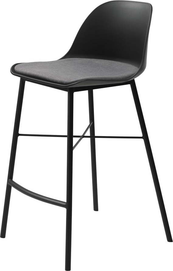 76Černá barová židle Unique Furniture Whistler