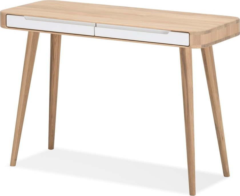87Konzolový stolek z dubového dřeva Gazzda Ena
