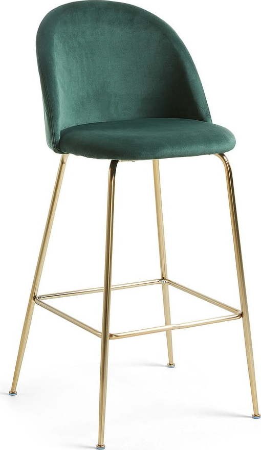 Zelená barová židle Kave