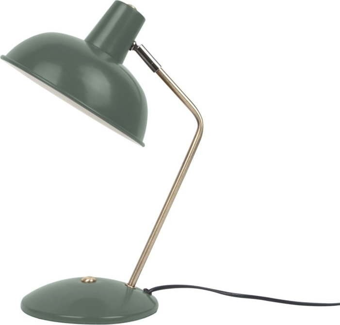 76Tmavě zelená stolní lampa Leitmotiv Hood