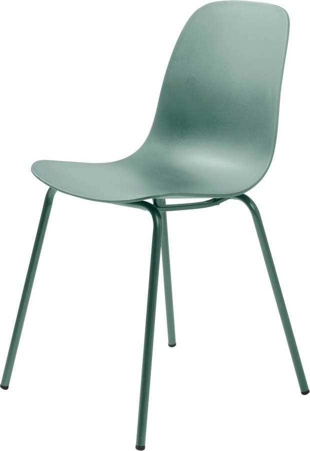 87Sada 2 šedozelených židlí Unique Furniture Whitby
