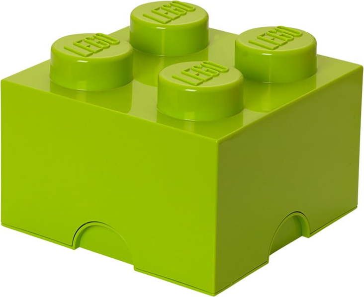 Limetkově zelený úložný box