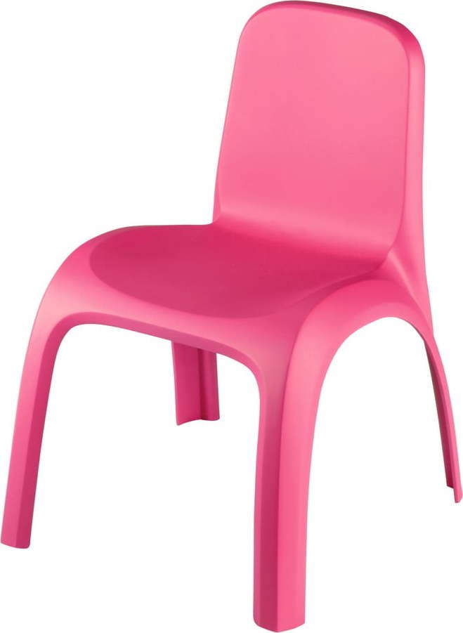 54Růžová dětská židle Keter
