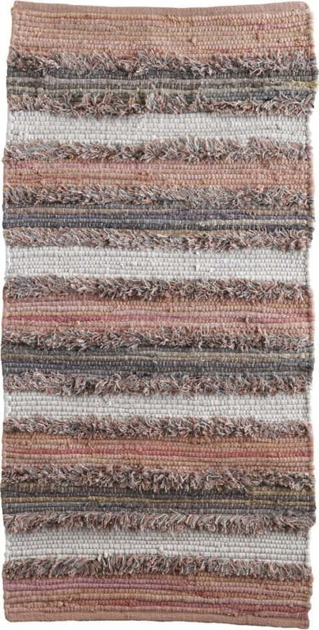 Šedo-růžový vzorovaný koberec Geese Ceylon