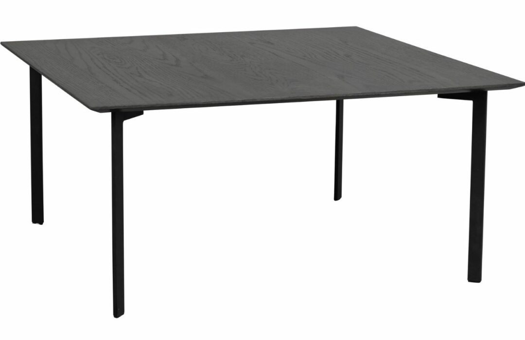 Černý dubový konferenční stolek ROWICO SPENCER