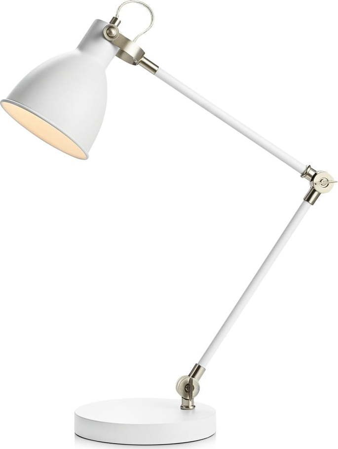Bílá stolní lampa Markslöjd House