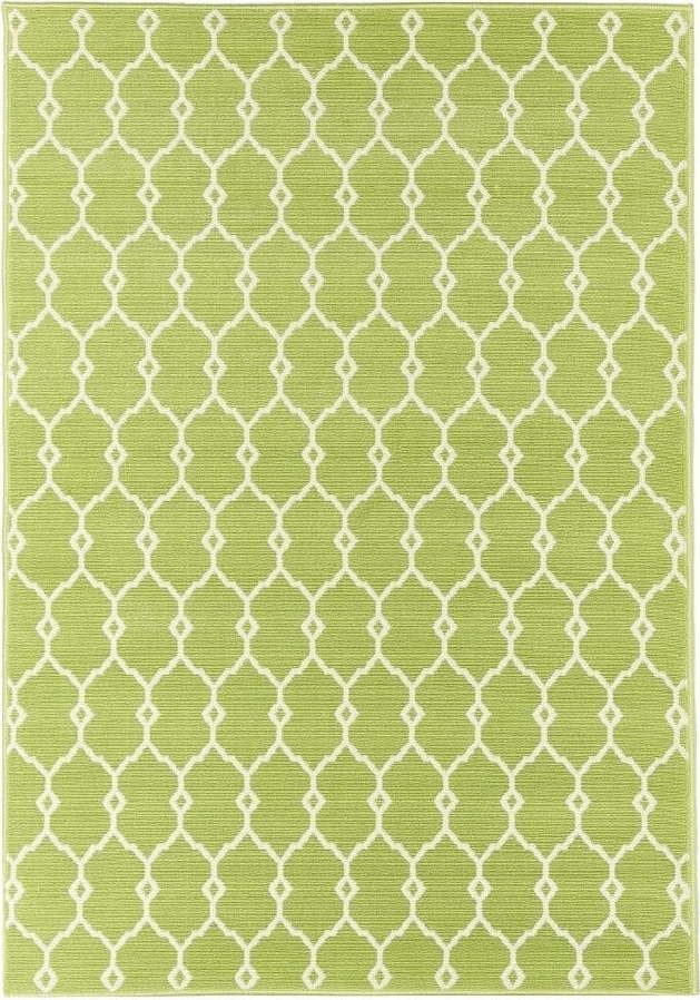 Zelený venkovní koberec Floorita Trellis