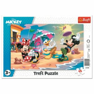 Trefl Puzzle Mickey a Minnie Zábava na