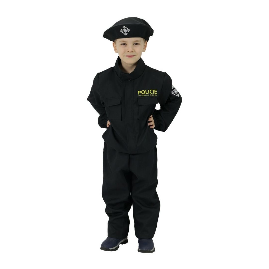 Rappa Dětský kostým Policista - český