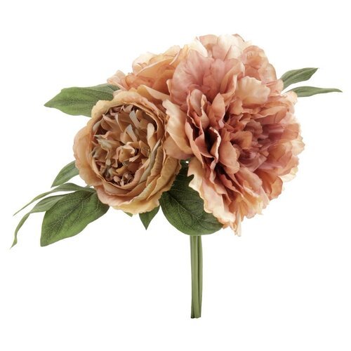 Umělá kytice pivoněk růžovo -