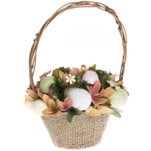 Velikonoční dekorační košík s výzdobou Paloma