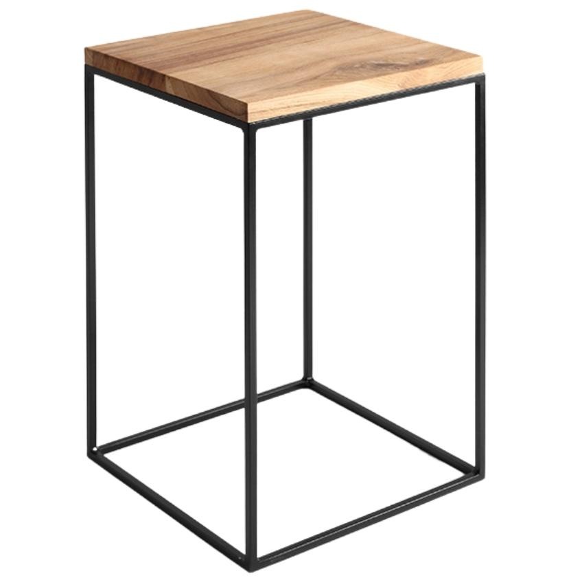 Nordic Design Dubový odkládací stolek Moreno 30 x 30 cm