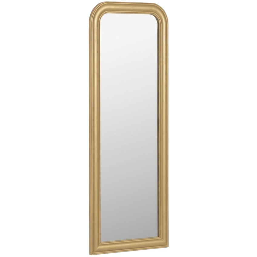 Zlaté závěsné zrcadlo Kave Home