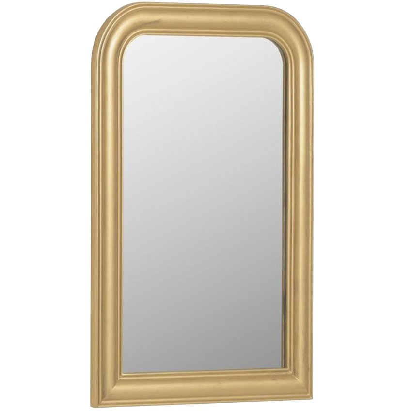 Zlaté závěsné zrcadlo Kave Home Adinoshika 63 x