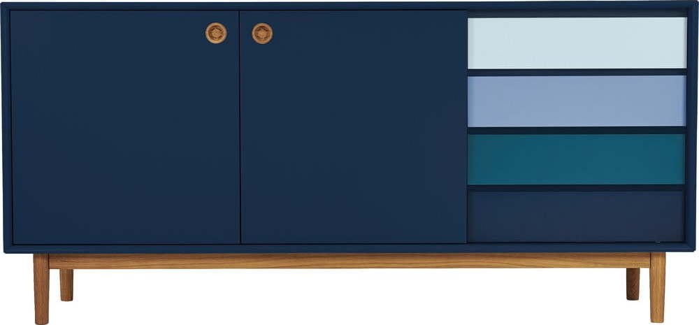 Tmavě modrá komoda Tom Tailor Color Box