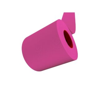 Toaletní papír Label Maxi tmavě růžový 3-vrstvý