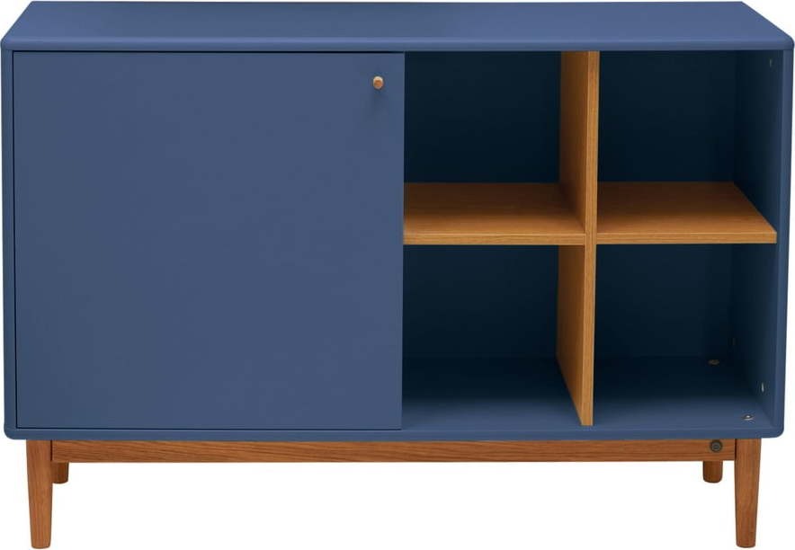 Modrá nízká komoda 118x80 cm Color Living