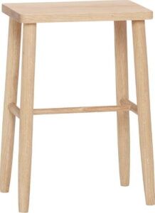 Barová židle z dubového dřeva Hübsch