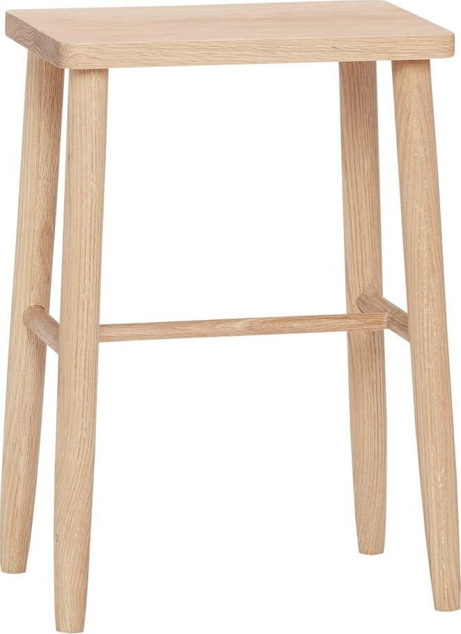 Barová židle z dubového dřeva Hübsch