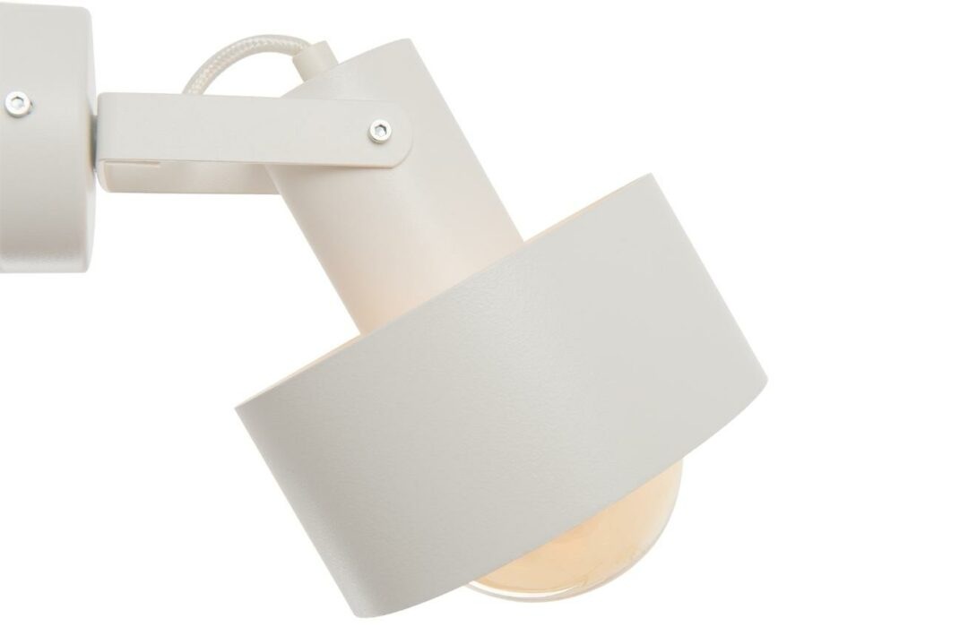 Nordic Design Bílé kovové nástěnné světlo