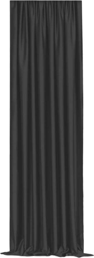 Černý polo-zatemňovací závěs 250x100 cm