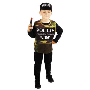 Rappa Dětský kostým Policie