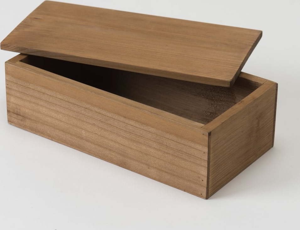 Úložný box z jedlového dřeva