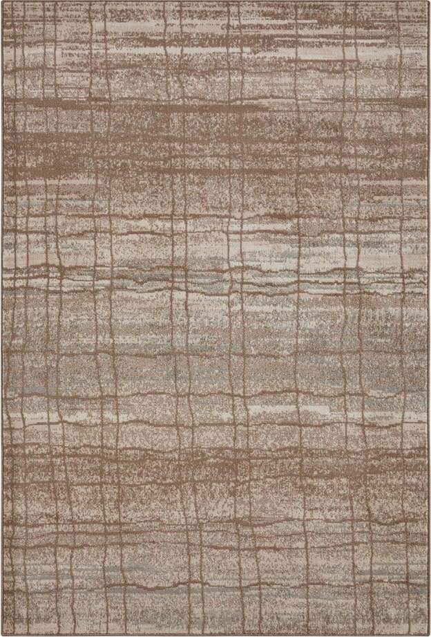 Hnědo-béžový koberec 280x200 cm Terrain
