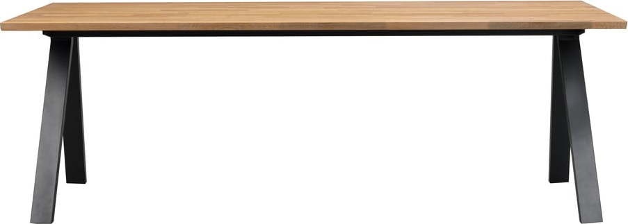 Rozkládací jídelní stůl s deskou z dubového dřeva