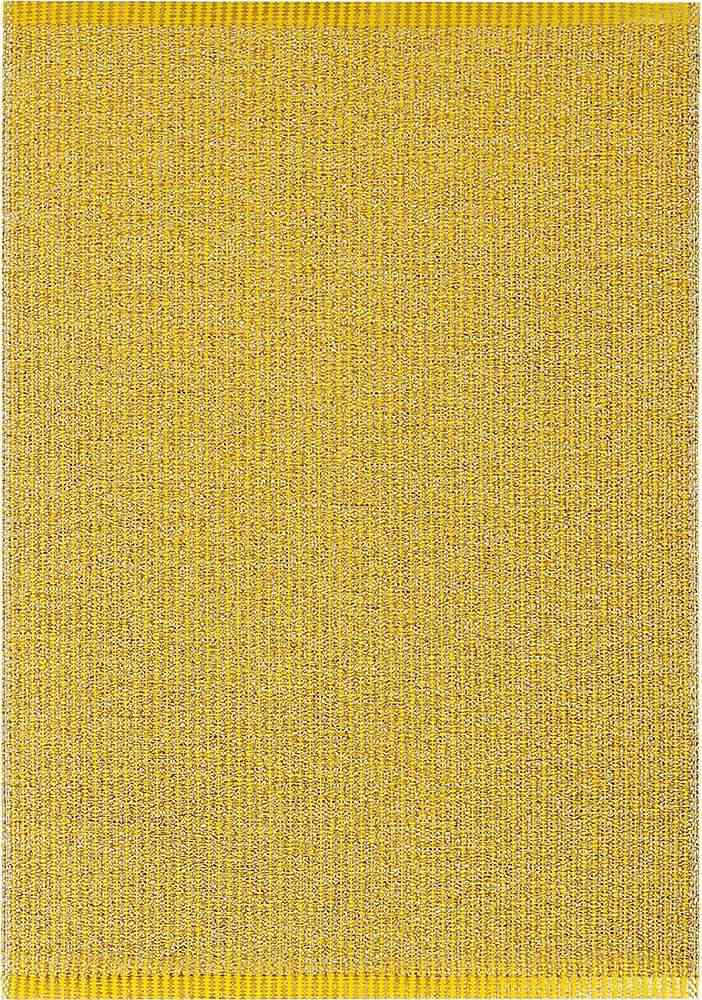 Žlutý venkovní koberec běhoun 200x70 cm