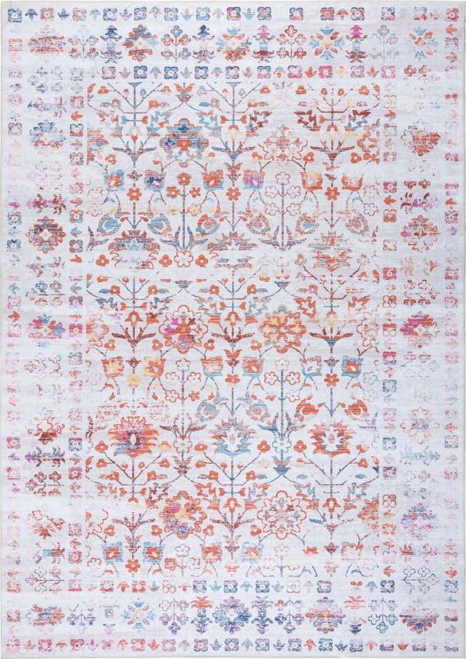 Růžový pratelný koberec 230x160 cm FOLD
