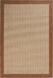 Hnědý/v přírodní barvě koberec 170x120 cm
