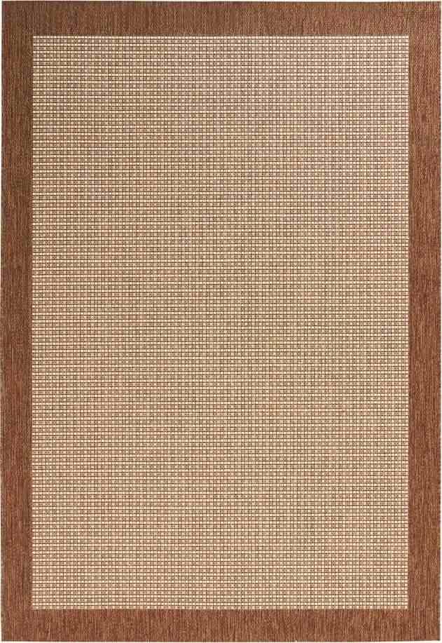Hnědý/v přírodní barvě koberec 170x120 cm