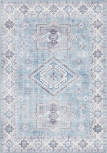 Světle modrý koberec Nouristan Gratia